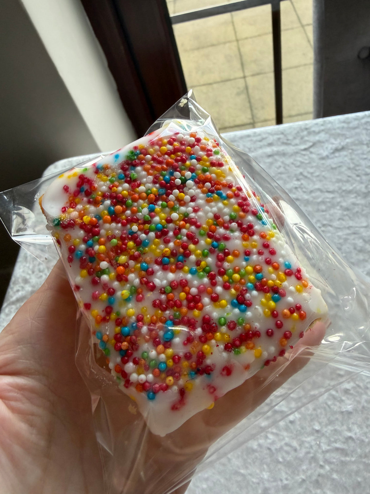 Gluten Free Dairy Free School Cake Slice