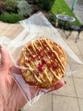 Gluten Free Raspberry and White Chocolate Cookie