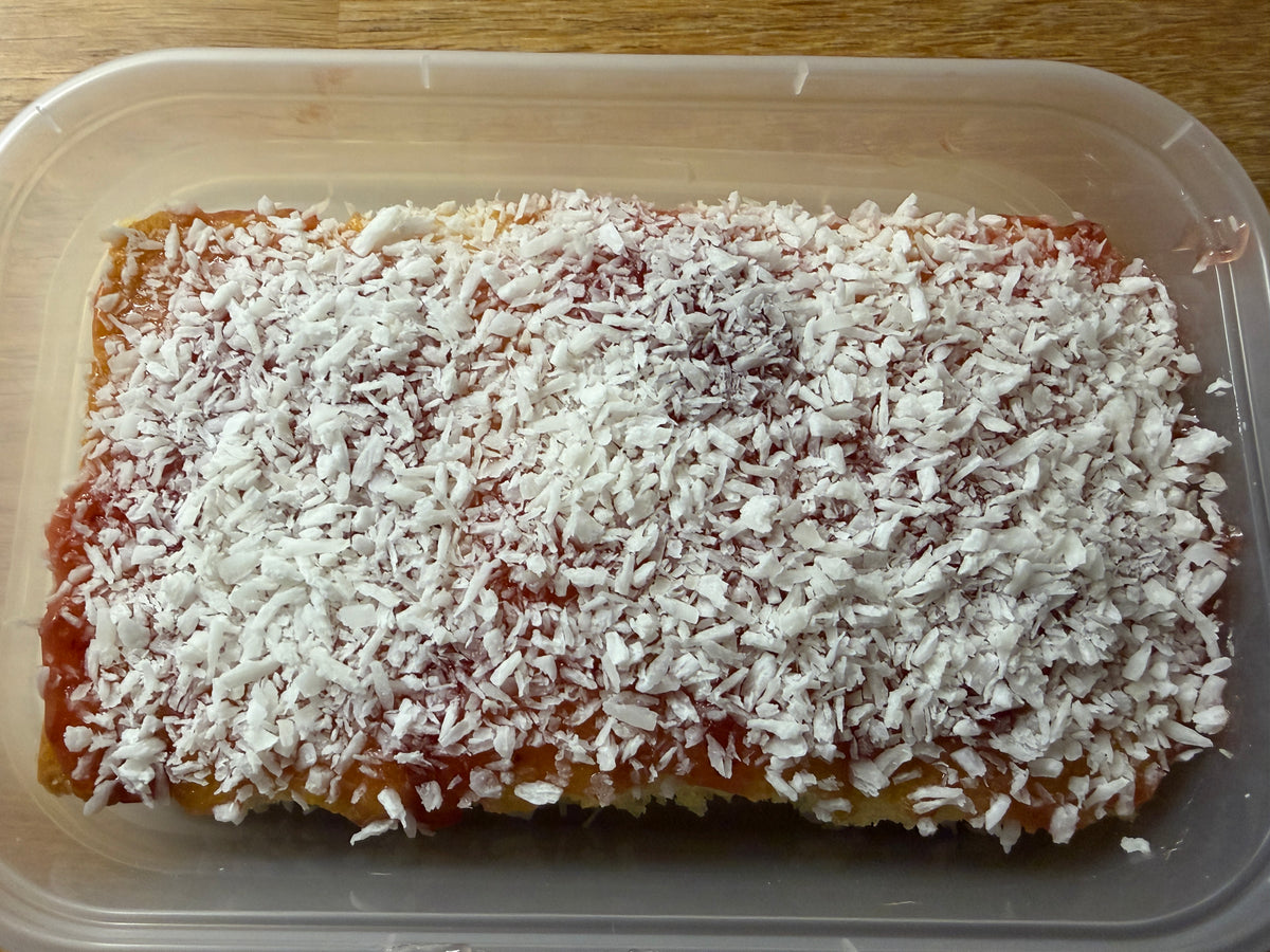 Gluten Free Jam and Coconut Trio